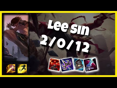 Lee Sin vs Fiddlesticks BR Challenger JUNGLE (2/0/12) - v11.2