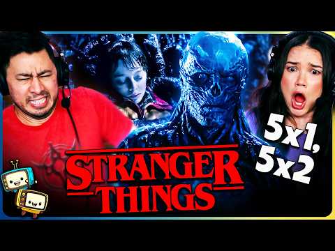 STRANGER THINGS Season 5 Episodes 1 & 2 REACTION! | Netflix | Millie Bobby Brown | Finn Wolfhard
