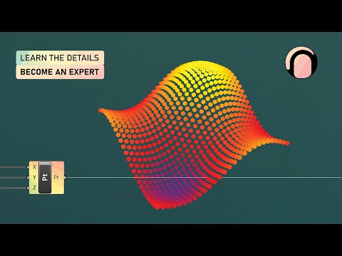 Points Exploring The Construct Point Component Beginner Grasshopper Tutorial