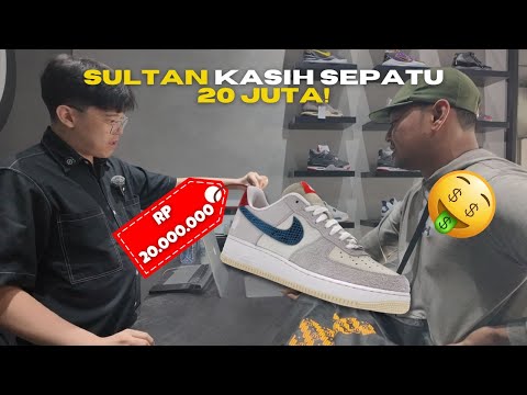 Crazy Rich Indonesia Kasih Sepatu 20 Juta