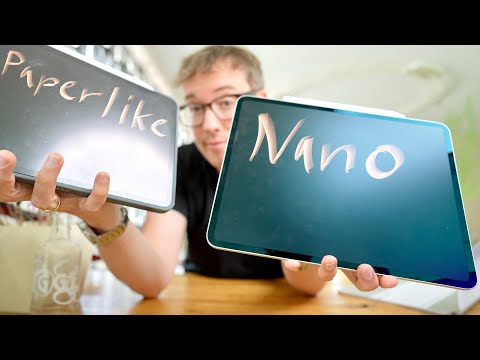 Paperlike film or nano-textured glass for the iPad Pro? What's the difference?
