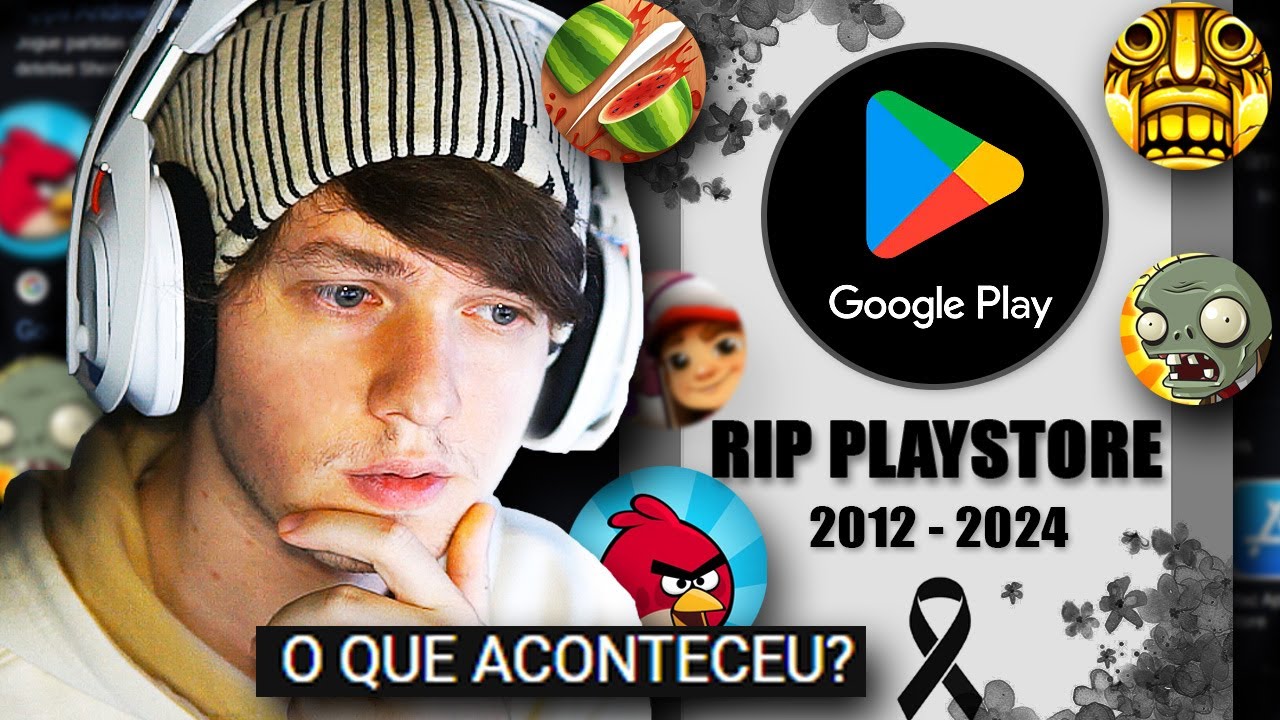 Vendo a queda da Playstore