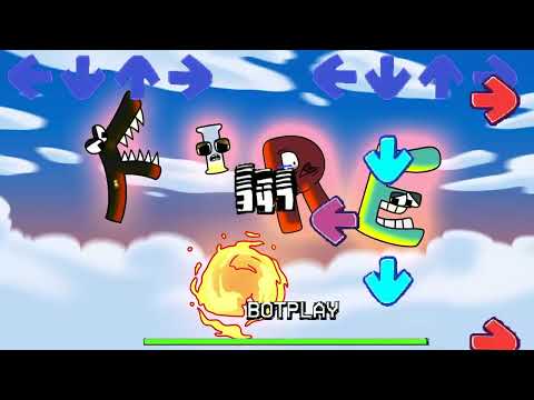 Animation: ALPHABET LORE vs RAINBOW Friends, FNF