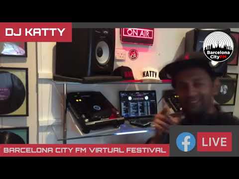 Dj Katty at barcelona city fm virtual festival