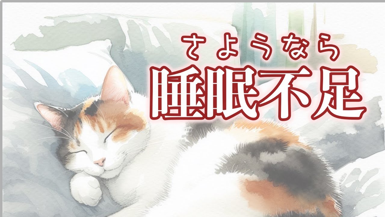 【睡眠を見直す】睡眠の質と量はどれくらい必要なのか？