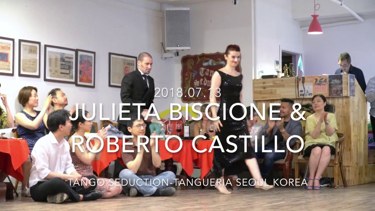 [ Tango ] 2018 SITF Opennig Party - Show No.2 (2/5) - Julieta Biscione & Roberto Castillo