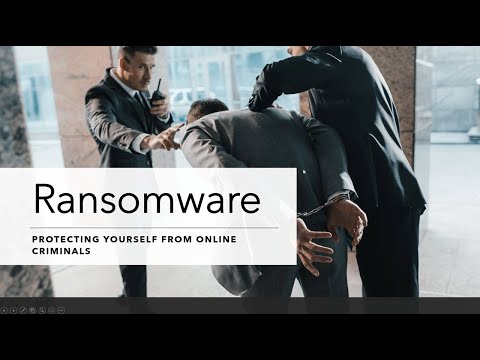 , title : 'Ransomware: Protecting Yourself from online Criminals'