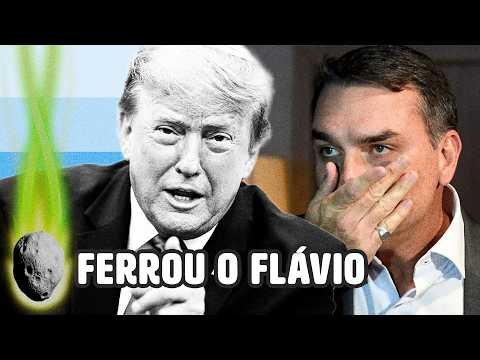 GOVERNO TRUMP MIRA EM LULA, MAS ATINGE FLÁVIO BOLSONARO | PLANTÃO