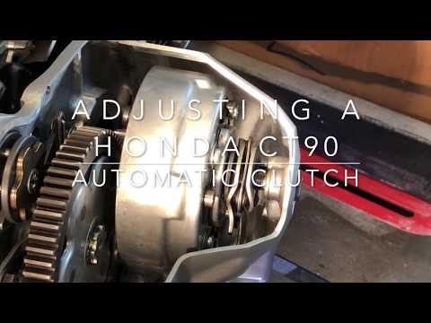 CT90 Clutch Adjustment