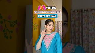 Rakhi outfits Haul From Myntra 🌸 #shorts