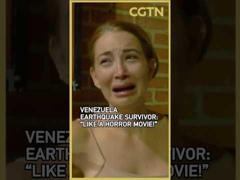 'Like a horror movie' as two powerful quakes hit Venezuela