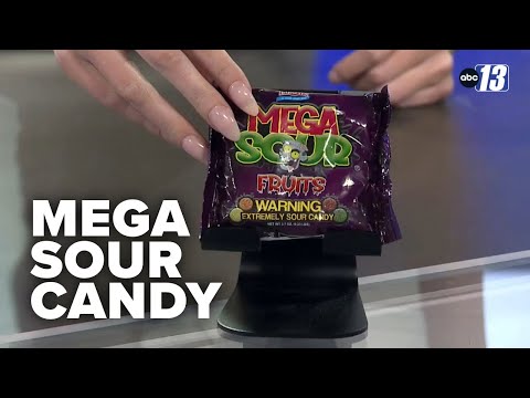 News anchors try out super sour candy