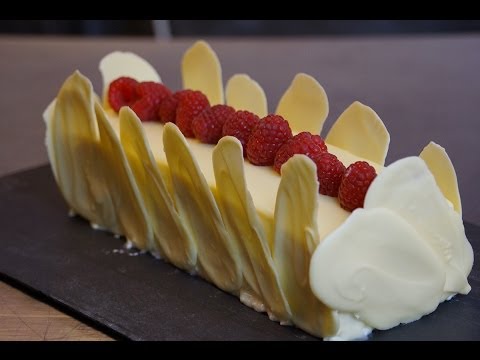Chef's recipe: Raspberry, vanilla, and white chocolate Bavarian cream