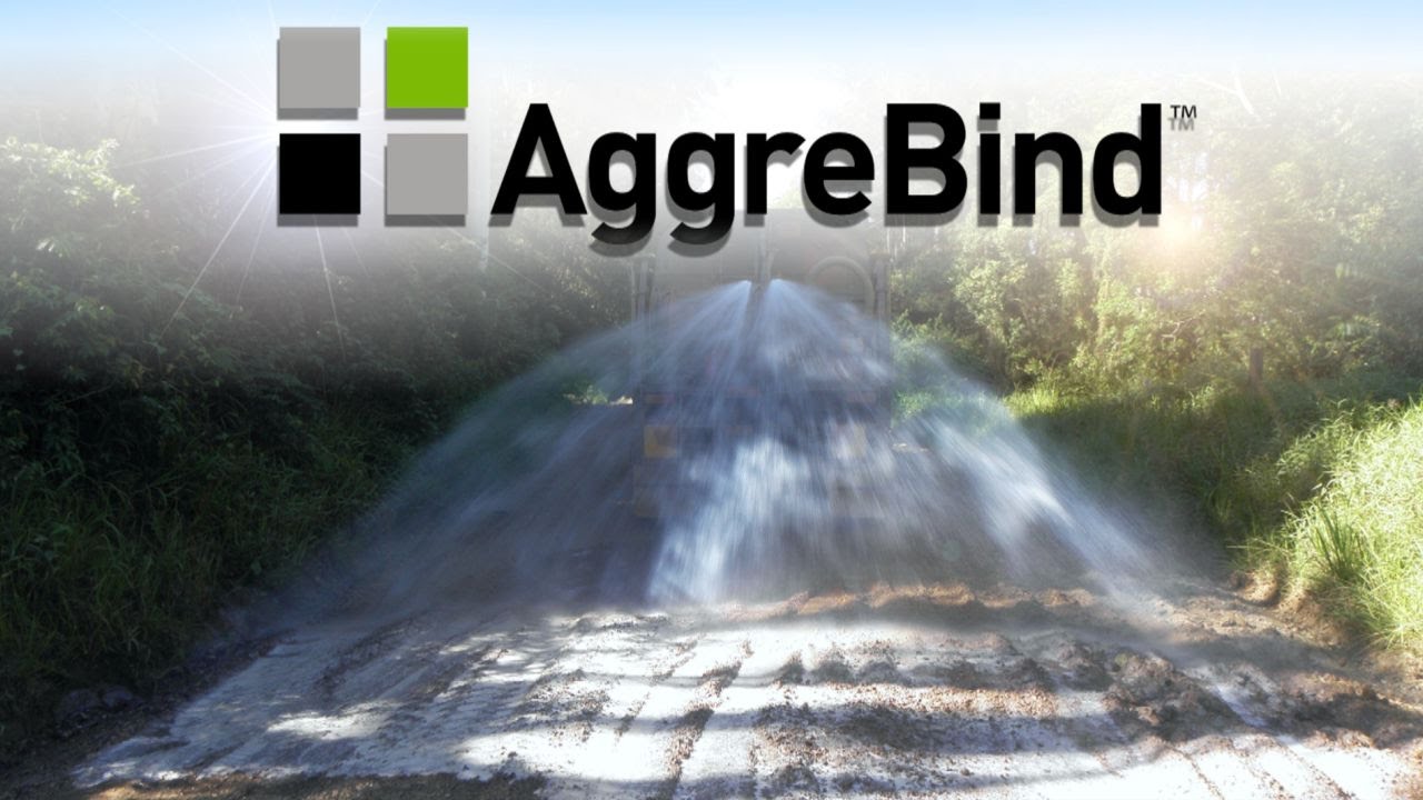 Dust Control and Soil Stabilizing with AggreBind