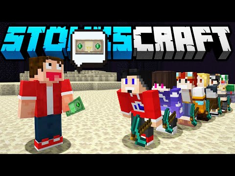 CONTRATEI TODOS DO SERVER PRA DERROTAR O DRAGÃO DE STONKSCRAFT 2