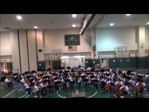 Yokosuka MS Beginning Strings - Tribal Dance by Brian Balmages