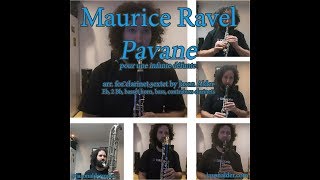 Ravel- Pavane pour une infante défunte for clarinet sextet