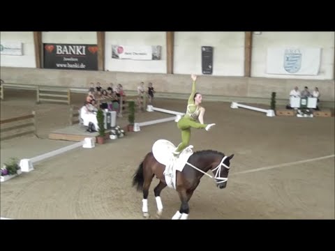 Bayerische Meisterschaft 2025- Einzelvoltigieren - Oceane Schattleitner