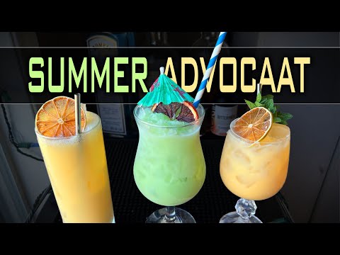Refreshing Summer ADVOCAAT Cocktails