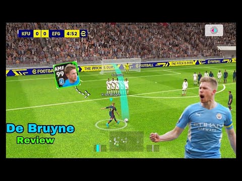 De Bruyne POTW Card Review Assist king💫👑⛔️—Efootball 2023 Mobile 