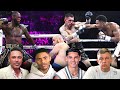 PRO FIGHTERS REACT TO DEONTAY WILDER KO OF HELENIUS & DEVIN HANEY WIN