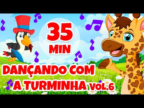 Dançando com a Turminha da Giramille Vol. 6 - Giramille 35 min | Desenho Animado Musical