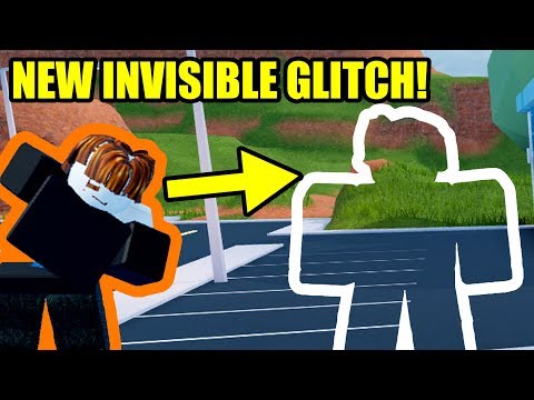 CRAZY NEW INVISIBLE GLITCH in Roblox Jailbreak