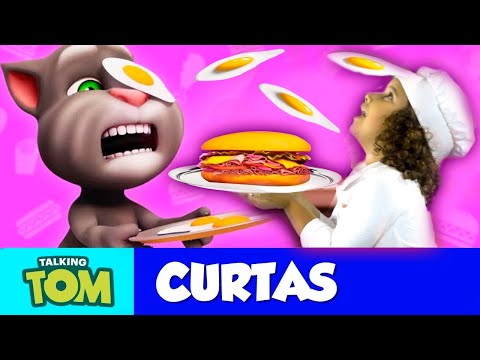 👨🏻‍🍳🍔 Chef Tom vs. Chef Hank Cooking Show - Talking Tom Shorts in REAL LIFE (S2 Episode 11)