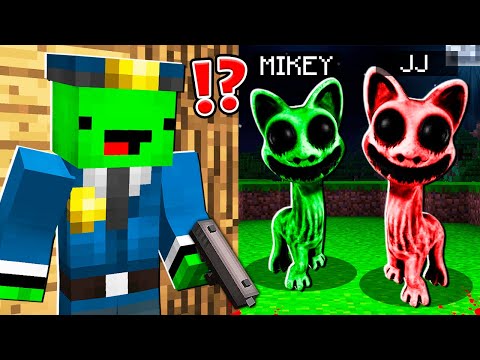 Unbelievable Transformation: Cat to Mikey & JJ! Minecraft Maizen