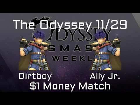 The Odyssey 11/29 - Dirtboy (Ike) vs. Ally Jr. (Ike) $1 Money Match