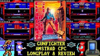 [AMSTRAD CPC] Gunfighter - Longplay & Review