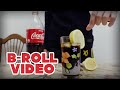 Handheld Cinematic Broll Video Coca Cola Drink بي رول سنيمائي كوكا كولا First Tr