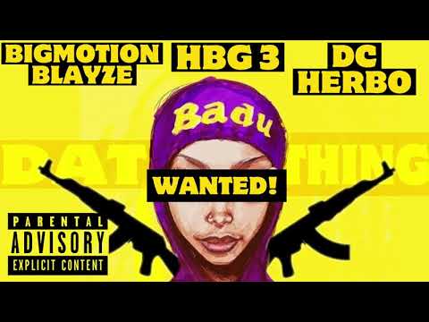 BIGMOTION BLAYZE x LI’PRESSURE x DC HERBO- DAT THING (Official Audio)