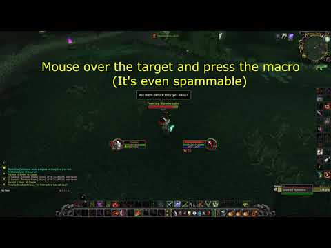 WoW Classic TBC - Stopattack Expose Armor Macro
