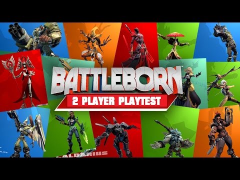 Battleborn 2 Player Gameplay Playtest & First Impression Review Tim vs Chris 16