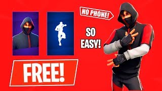 HOW TO GET THE IKONIK SKIN AND SCENARIO EMOTE FOR FREE IN FORTNITE! NO PHONE NEEDED! NEW! JULY 2022!