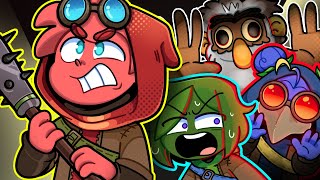 FUGINDO DE UM MONSTRO QUE IMITA NOSSA VOZ !!!