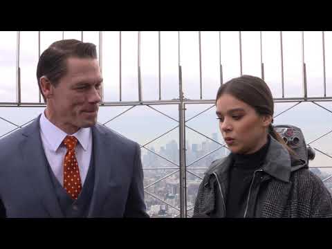 John Cena & Hailee Steinfeld | Lighting Ceremony & Make-a-Wish Event (12/20/2018) - Bumblebee (2018)