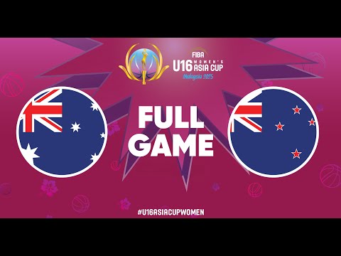 FINAL | Australia v New Zealand | Full Basketball Game | FIBA U16 Women's Asia Cup 2025 - Division A
