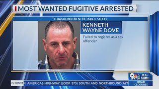 Texas’ most wanted sex offender captured in El Paso