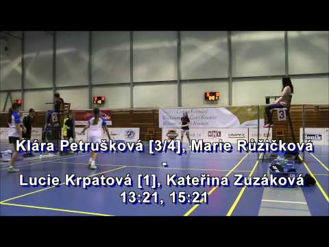 2.GP"A" U13 - debl Klára Petrušková, Marie Růžičková