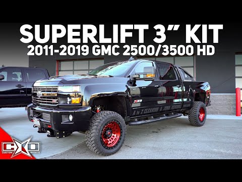 Lifts & Levels: SUPERLIFT 3" Lift for 2011-2019 GMC 2500s