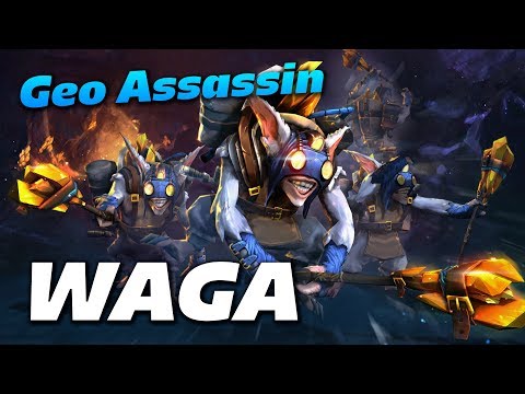 WAGA Meepo Geomancer Assassin | Dota 2 Pro Gameplay