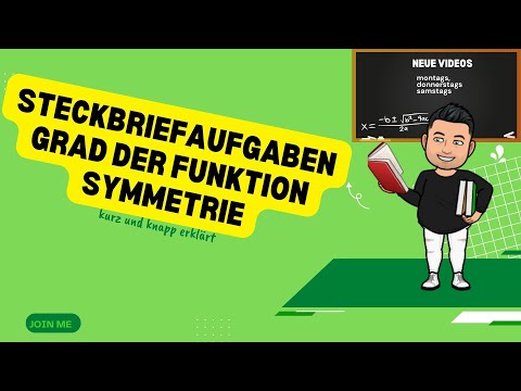 Steckbriefaufgaben: Was hilft mir die  Funktionsgleichung & Symmetrie? Nutze diese Infos richtig!