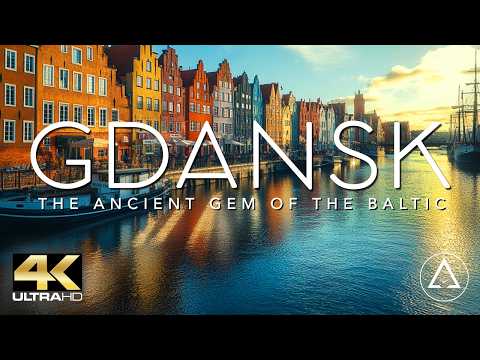 GDANSK - POLAND IN 4K DRONE FOOTAGE (ULTRA HD) - EUROPEAN CITY LANDSCAPES UHD