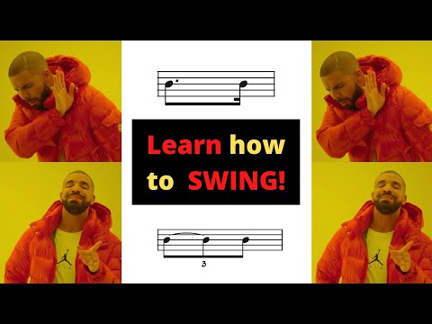 How to swing rhythms | Jazz Swing Feel Explained