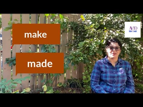 Enjoy English with Atieh this part : make / انگلیسی را با لذت بیاموزیم این قسمت فعل make
