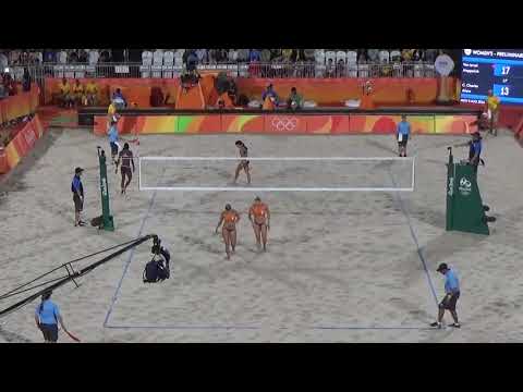 Meppelink – Van Iersel NED 2–0 CRC Alfaro – C. Charles