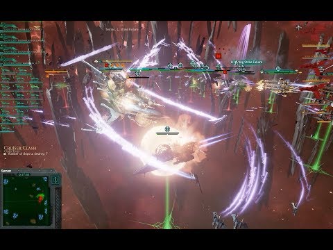 Imperial Horde vs Eldar, 1500 points, Rank 82 - Battlefleet Gothic Armada