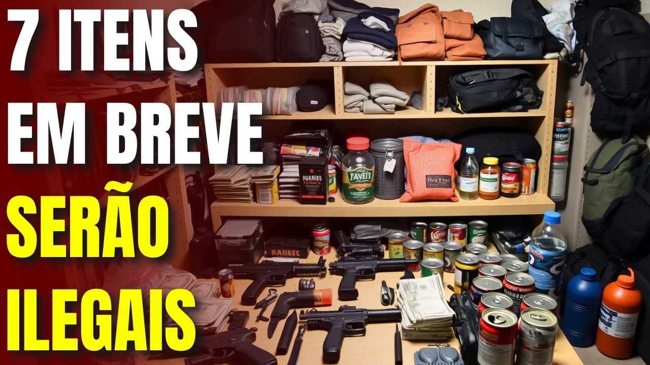 7 Itens de Sobrevivência que Você Deve Ter ANTES que Sejam Proibidos